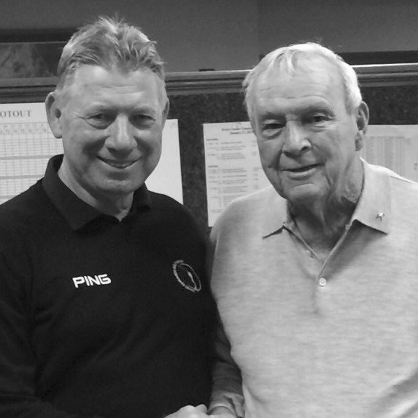 Arnold Palmer with David Edwards